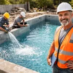 Профессиональное строительство бетонных бассейнов «под ключ» в Крыму: полный цикл работ и особенности региона