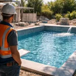 Профессиональное строительство бетонных бассейнов под ключ в Крыму — от проекта до эксплуатации