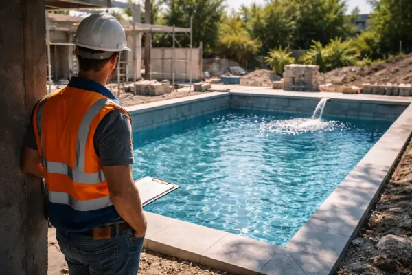 Наблюдение за состоянием воды в бассейне